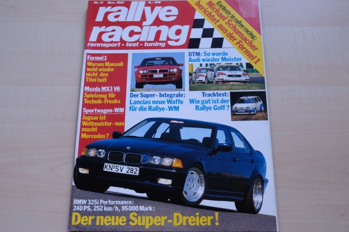 Deckblatt Rallye Racing (11/1991)
